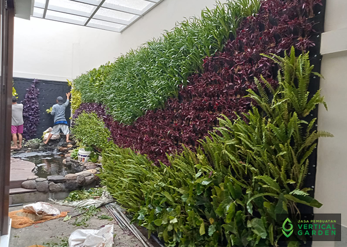 Jasa pembuatan Vertical Garden